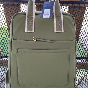 Olive Green Canvas Tote Backpack - Universal Threads